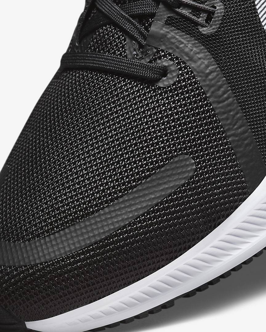 Nike Quest 4 Running Shoes in Black White DA1105-002 - product image from the listing.