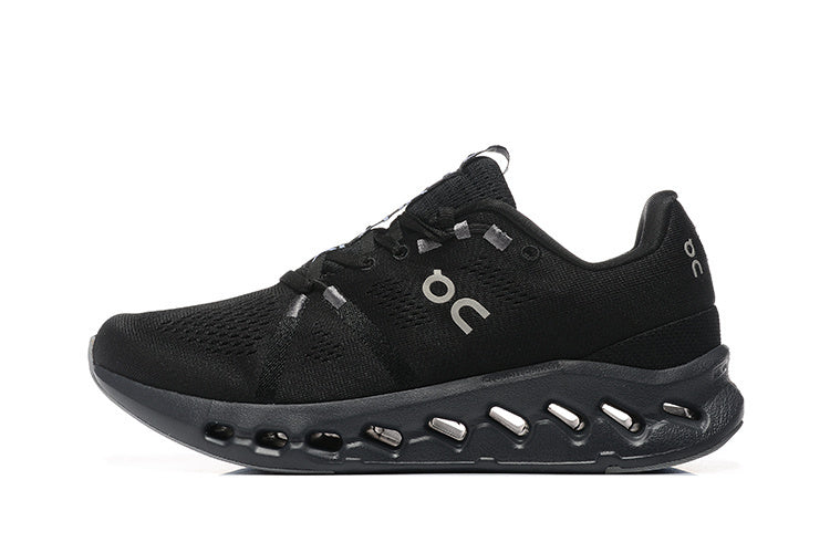 On Cloudsurfer Running Shoes in Black - product image from the listing.