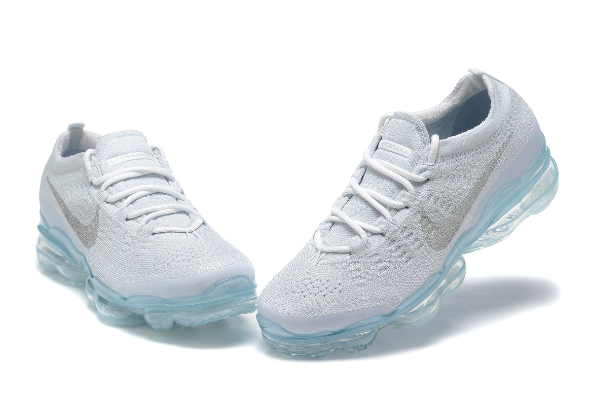 Nike Air VaporMax 2023 Flyknit Sneakers in White DV1678-100 - product image from the listing.