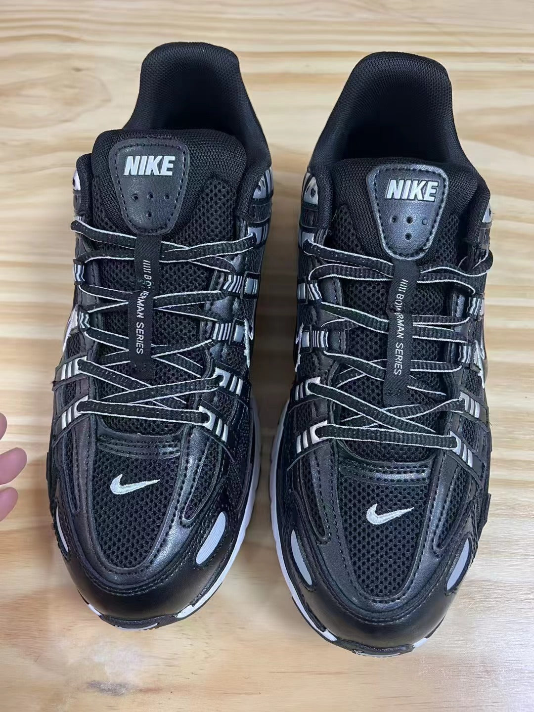 Nike P-6000 Sneakers in Black and White CD6404-026 - product image from the listing.