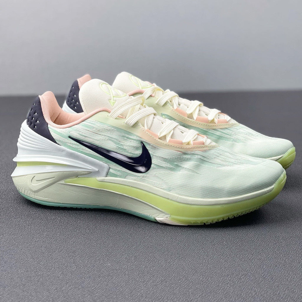 Nike Air Zoom G.T. Cut 2 Basketball Shoes in Mint Green DJ6015-101 - product image from the listing.