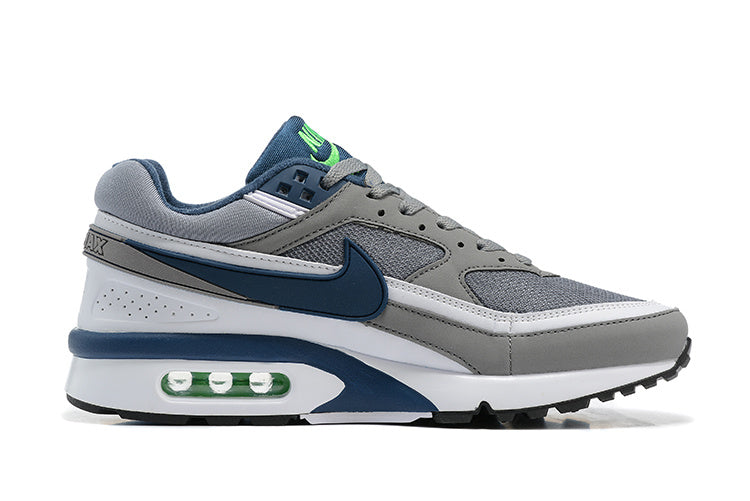 Nike Air Max Sneakers in Gray and Blue - product image from the listing.