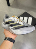 Adidas Adizero Evo SL Running Shoes in Silver Black KK4310 - product image from the listing.