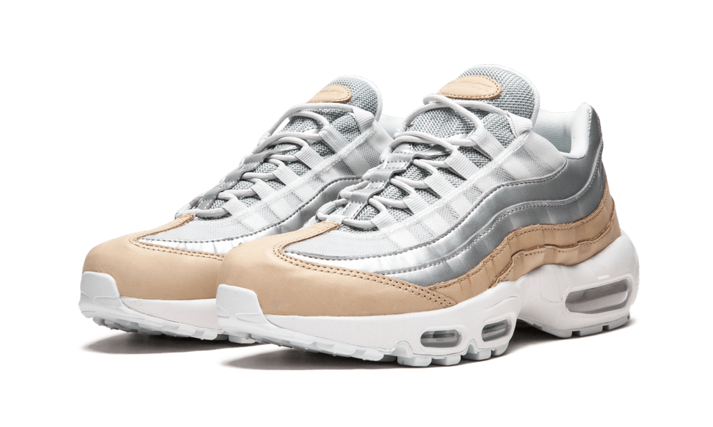 Women's AIR MAX 95 SE PRM MNS "Pure Platinum" AH8697 002 - product image from the listing.