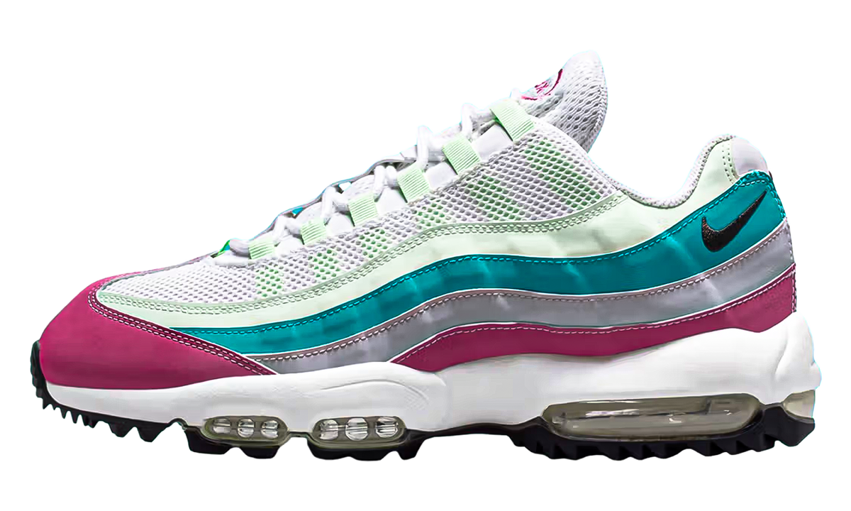 "Peony" Nike Air Max 95 Golf HV4696 600 - product image from the listing.