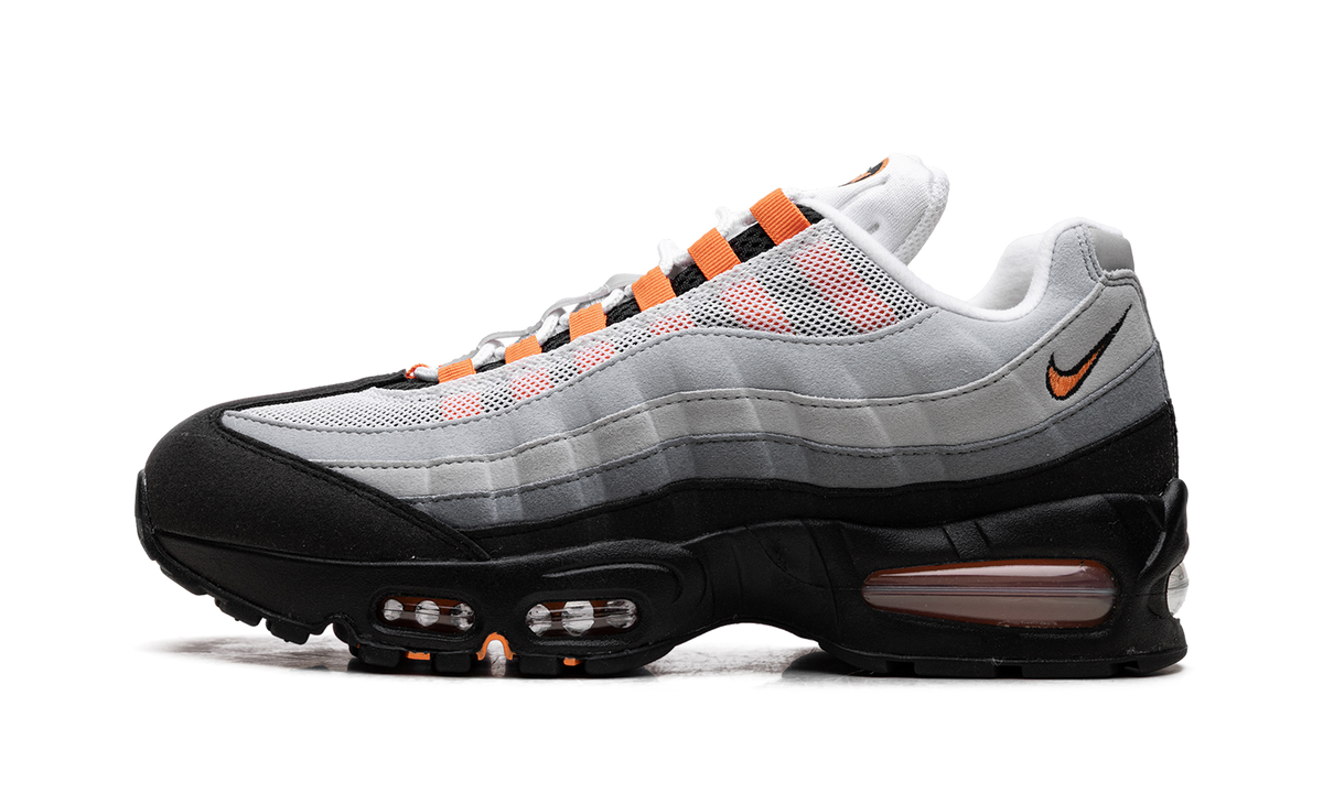 "Big Bubble Bright Mandarin 2.0 (2025)" Air Max 95 OG HM4740 101 - product image from the listing.