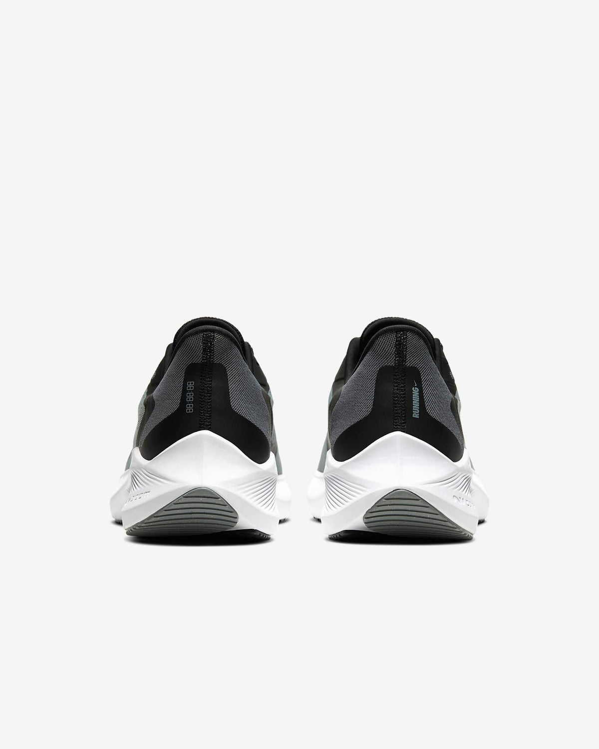 Nike Zoom Winflo 7 Shoes for Running, Grey/Black, CJ0291-003 - product image from the listing.