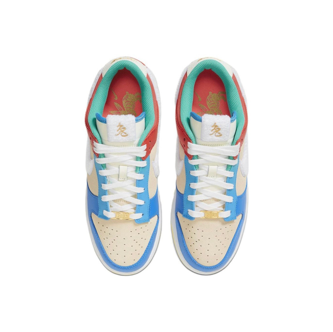 Nike Dunk Low Year of the Rabbit in Blue Beige FD4203-111 - product image from the listing.