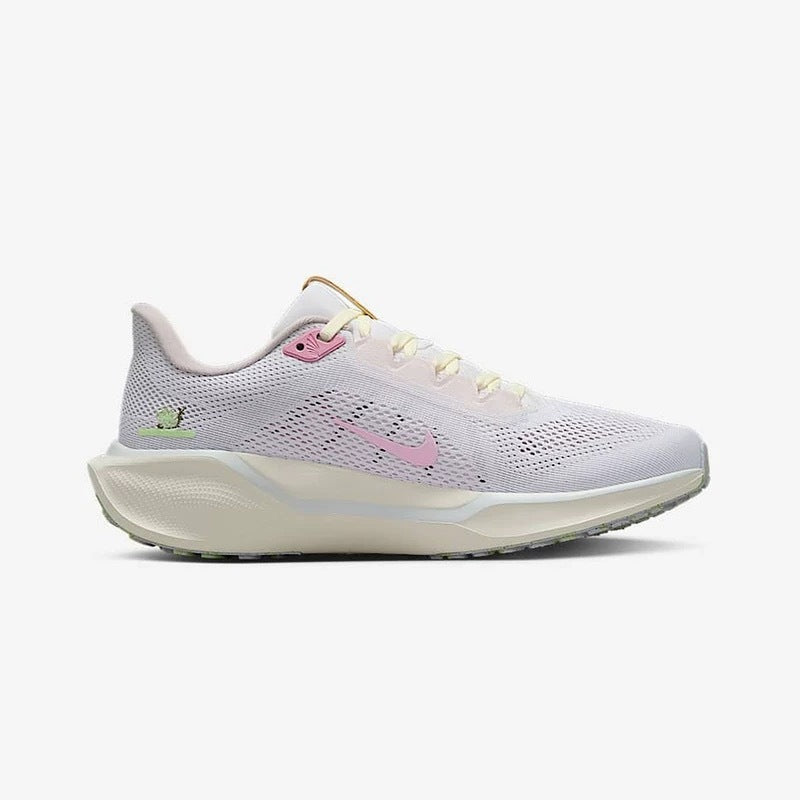 Nike Pegasus 41 Shoes for Running, White and Pink, IB8882-161 - product image from the listing.