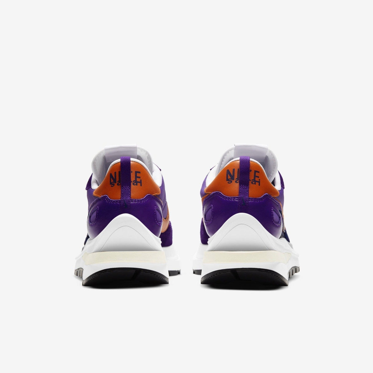 Nike x sacai VaporWaffle Sneakers in Purple DD1875-500 - product image from the listing.
