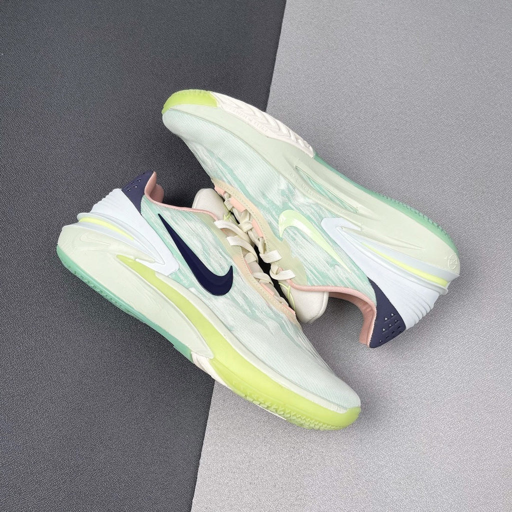 Nike Air Zoom G.T. Cut 2 Basketball Shoes in Mint Green DJ6015-101 - product image from the listing.
