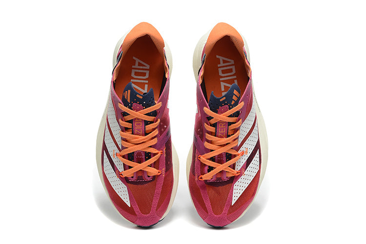 Adidas Adizero Adios Pro 3 Running Shoes in Pink Purple - product image from the listing.
