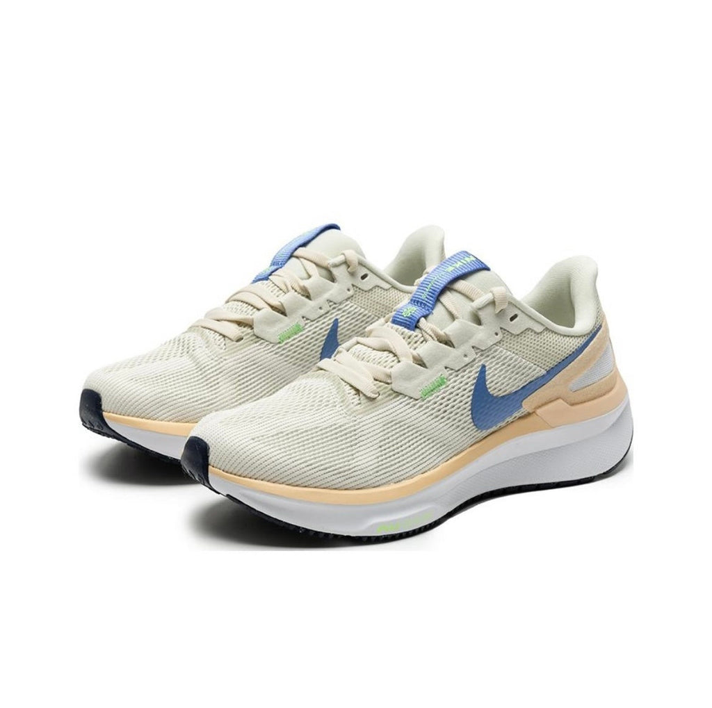 Nike Structure 25 Road Running Shoes DJ7884-004 in Beige - product image from the listing.