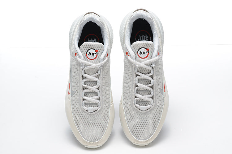 Nike Air Max Dia Sneakers in Light Grey and Red - product image from the listing.