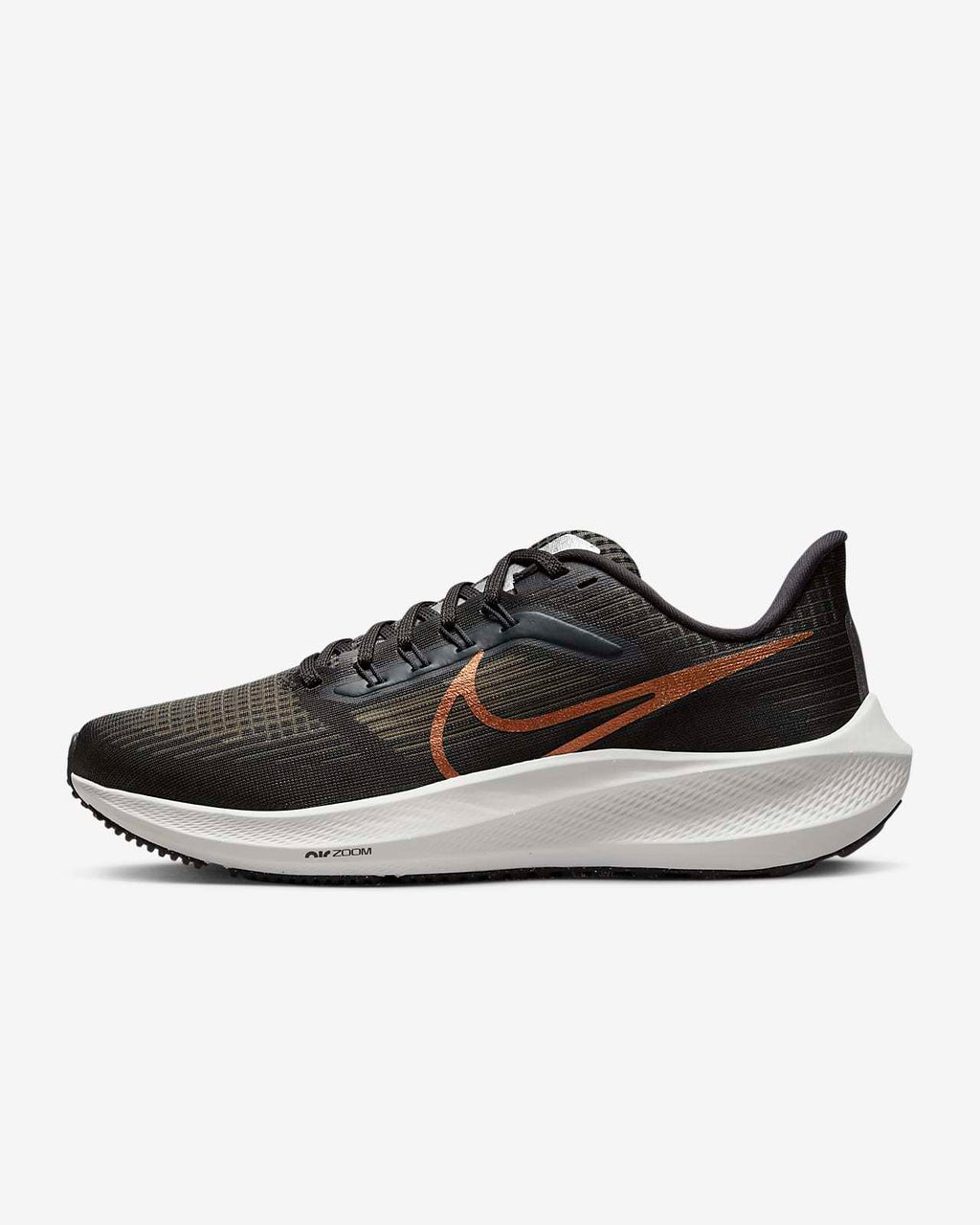 Nike Air Zoom Pegasus 39 Running Shoes in Black Orange DH4072-007 - product image from the listing.