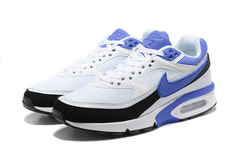 Nike Air Max Sneakers in White Blue Black - product image from the listing.