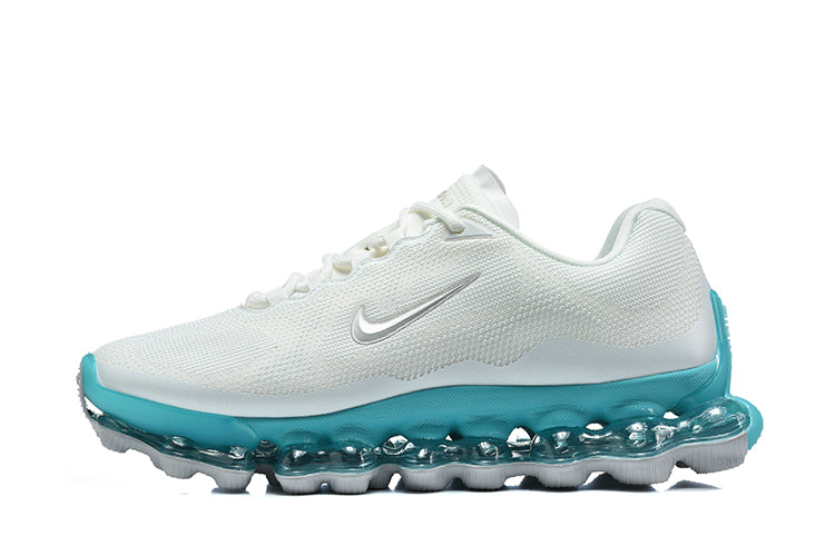 Nike Air Max Sneakers in White and Teal - product image from the listing.