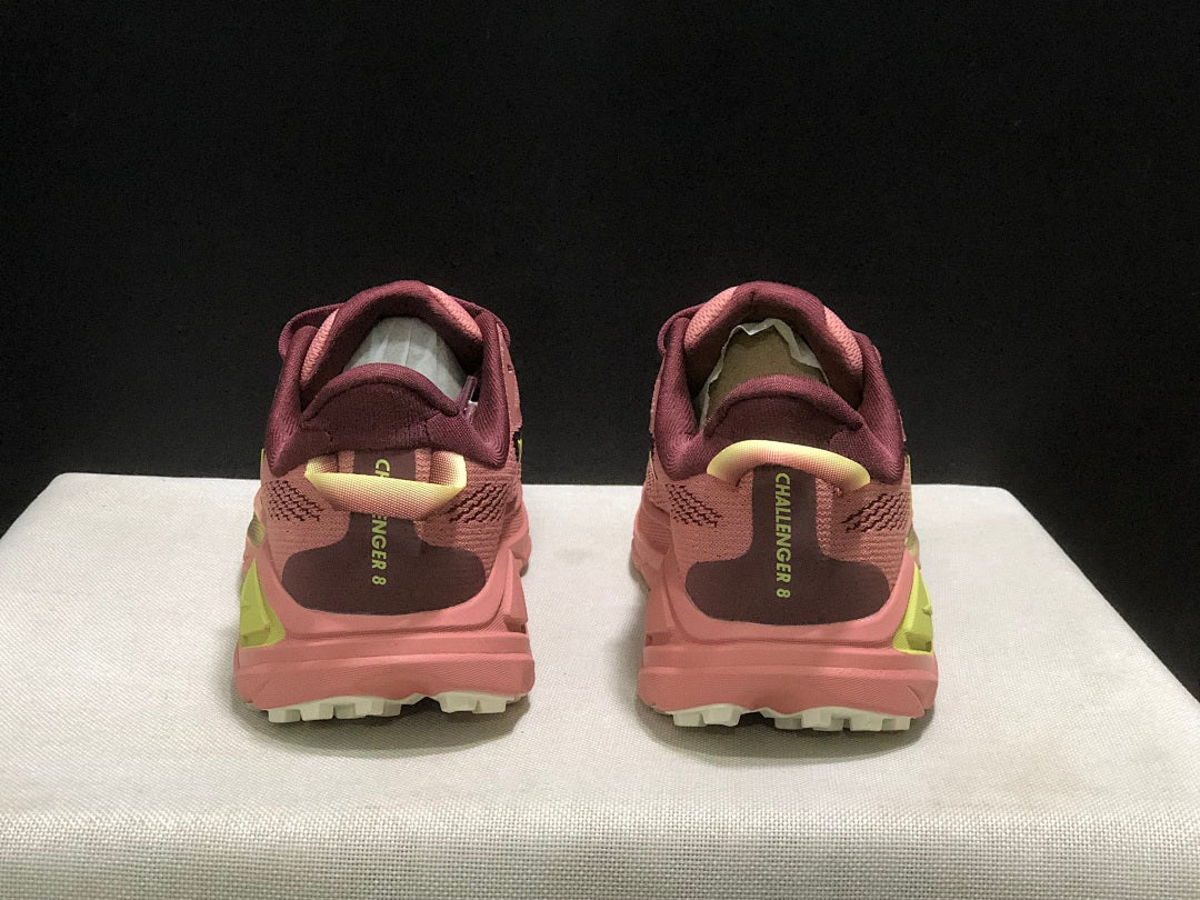 Rose Pink - HOKA Challenger 8 Trail Running Shoes - product image from the listing.