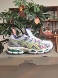 ASICS GEL-Nimbus 16 Running Shoes in White Purple - product image from the listing.