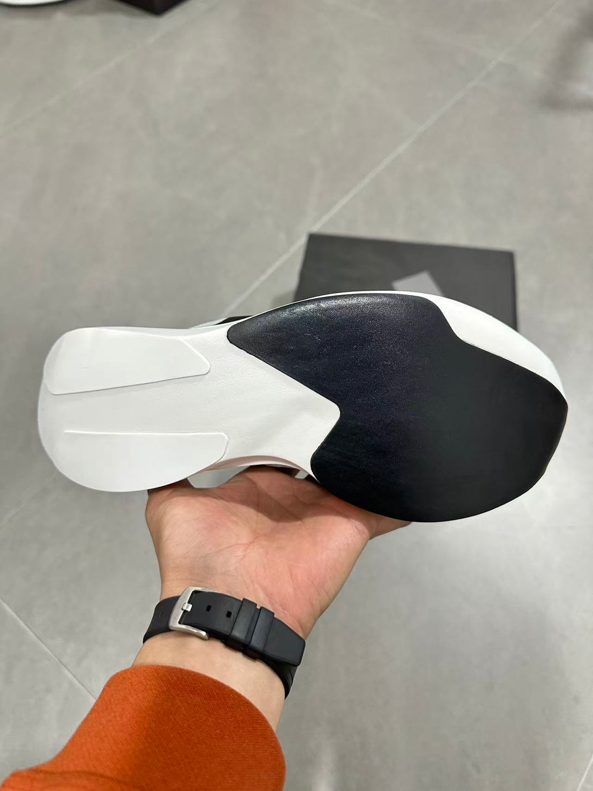 adidas Lightstrike Pro EVO Running Shoes in White Black - product image from the listing.