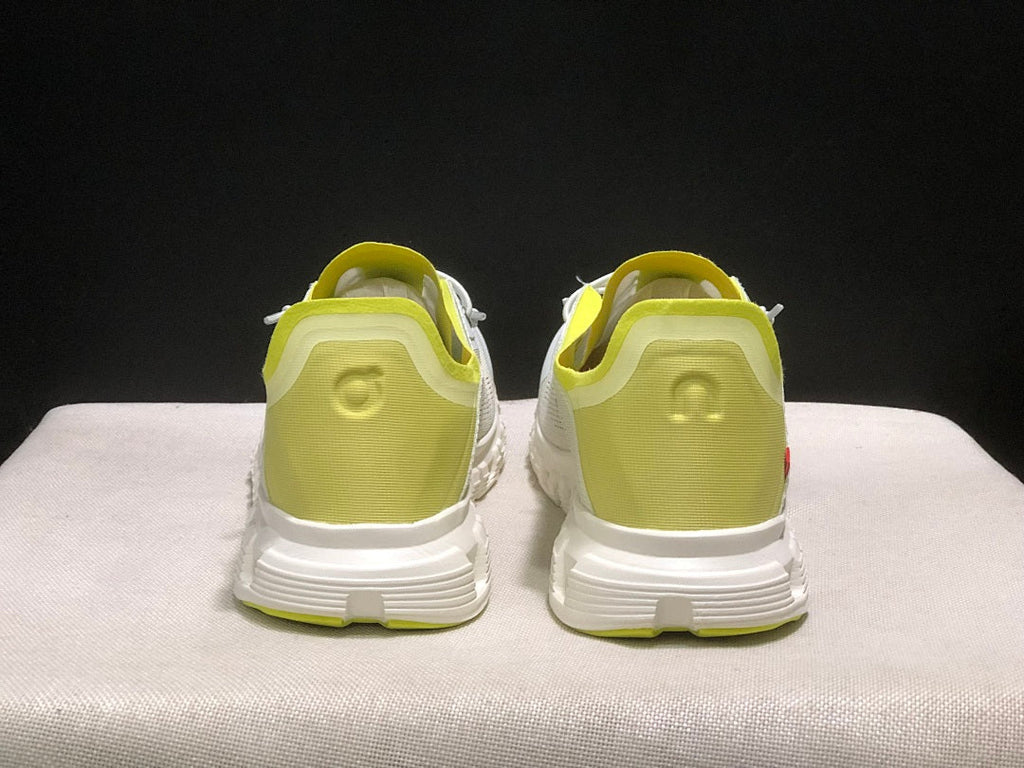 On Cloud 6 Coast Sneakers in Ivory, in Yellow and Orange - product image from the listing.