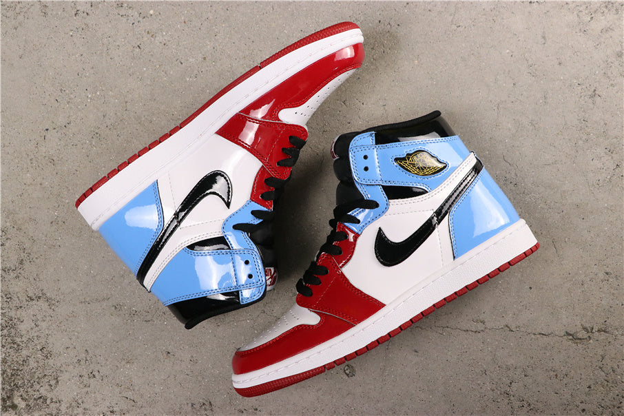 Air Jordan 1 Fearless High-Top Sneakers CK5666-100 - product image from the listing.