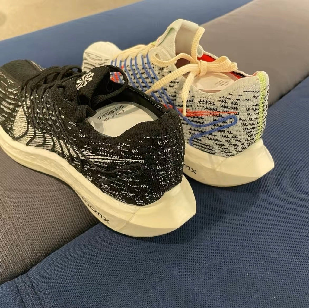 Nike Pegasus Turbo Next Nature Running Shoes in White Red DM3413-002 - product image from the listing.