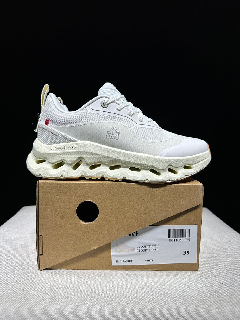 On Cloudtilt 2.0 x LOEWE Sneakers in White - product image from the listing.