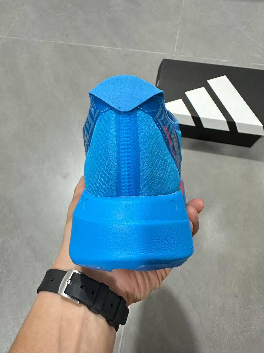 Nike Lightstrike Pro JR4796 Blue Silver Running Footwear - product image from the listing.