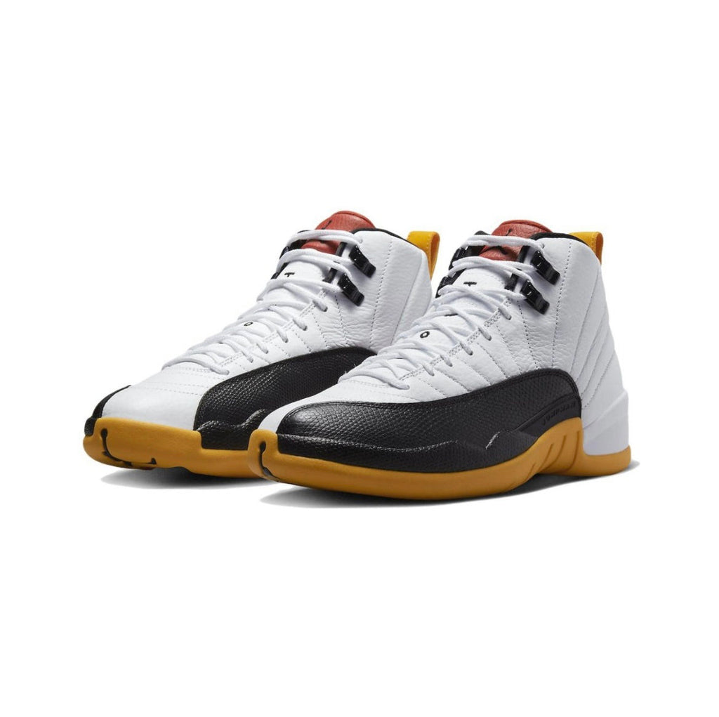 Air Jordan 12 25 Years in China White Black Yellow DR8887-100 - product image from the listing.