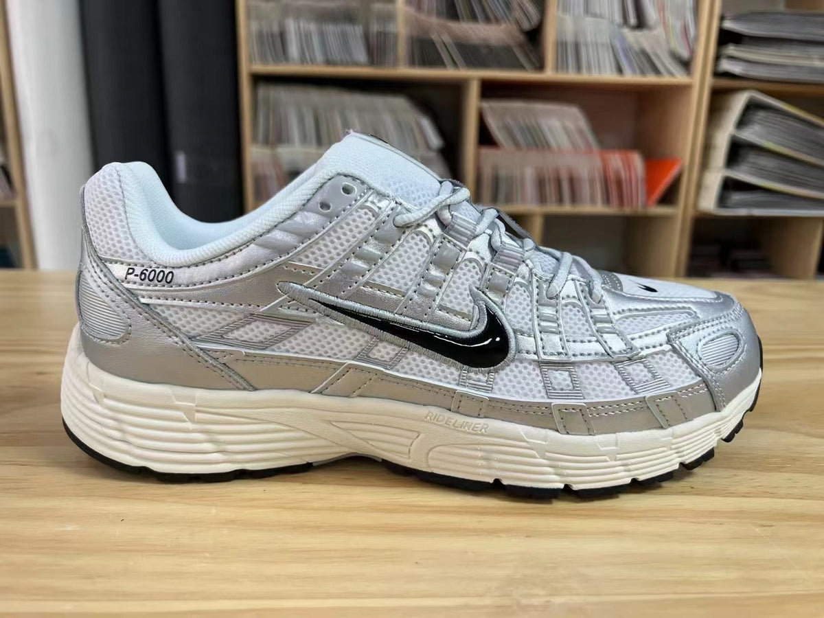 Nike P-6000 Sneakers in White Grey CD6404-105 - product image from the listing.