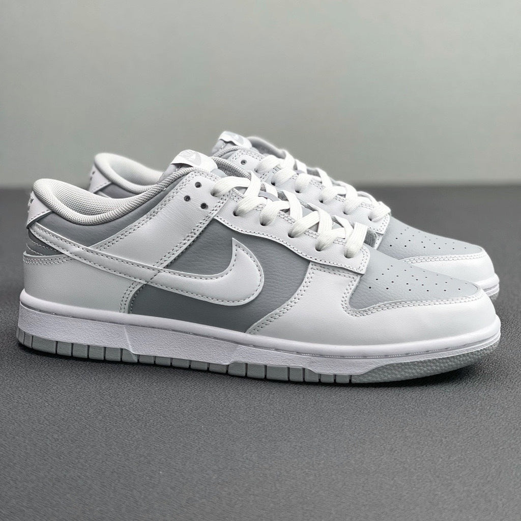 Nike Dunk Low Retro Trainers, Wolf Grey/White, DJ6188-003 - product image from the listing.