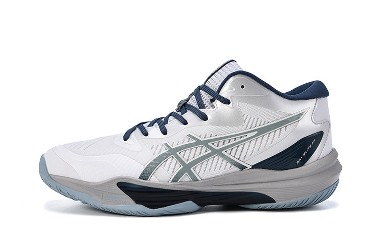 ASICS Sky Elite FF MT 3 Volleyball Shoes in White Grey - product image from the listing.