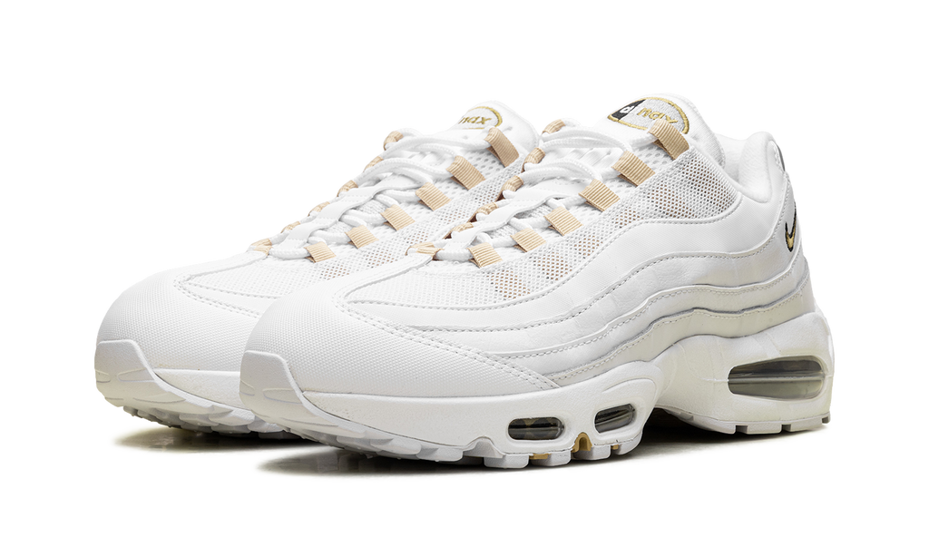 "White Team Gold" Air Max 95 OG Big Bubble IB1667 101 - product image from the listing.