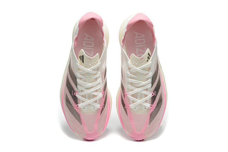 Adidas Adizero Running Shoes in Pink Silver - product image from the listing.
