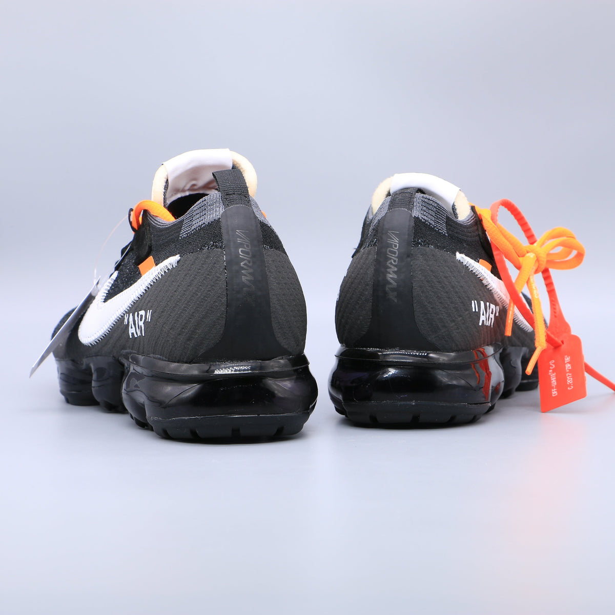 Nike Air VaporMax Sneakers in Off-White Black AA3831-001 - product image from the listing.