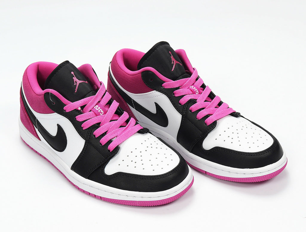 Air Jordan 1 Low Raspberry in Pink Black White CK3022-005 - product image from the listing.