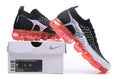 Nike Air VaporMax Flyknit 2 Sneakers in Black White Orange - product image from the listing.