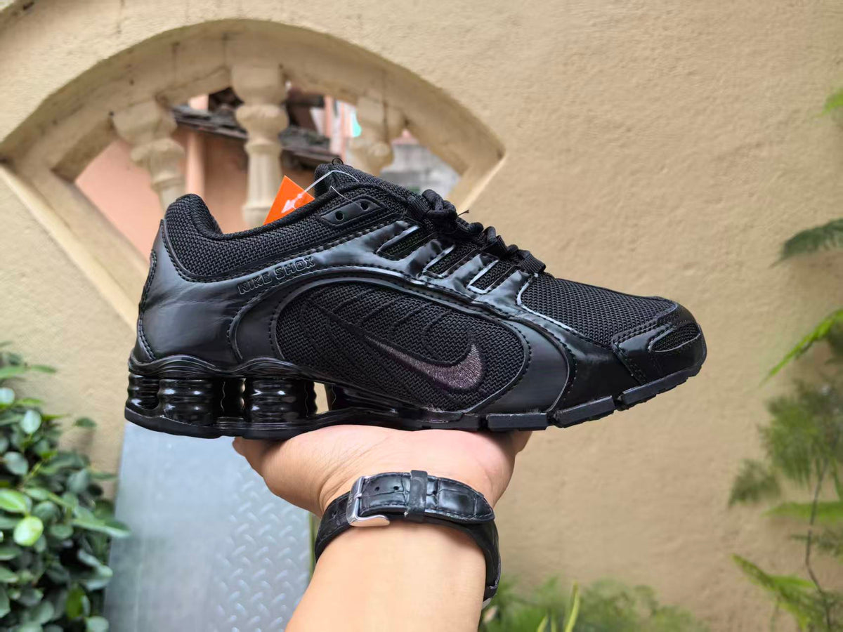 Nike Shox Sneakers in Black - product image from the listing.