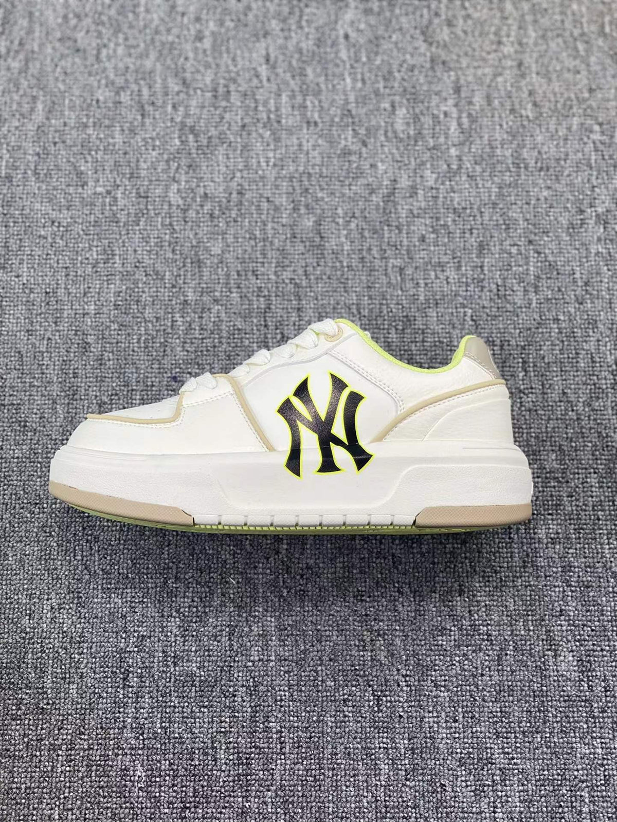 White MLB Chunky Low-Top Sneakers - product image from the listing.