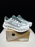 White and Green On Cloudtilt Remix Sneakers - product image from the listing.