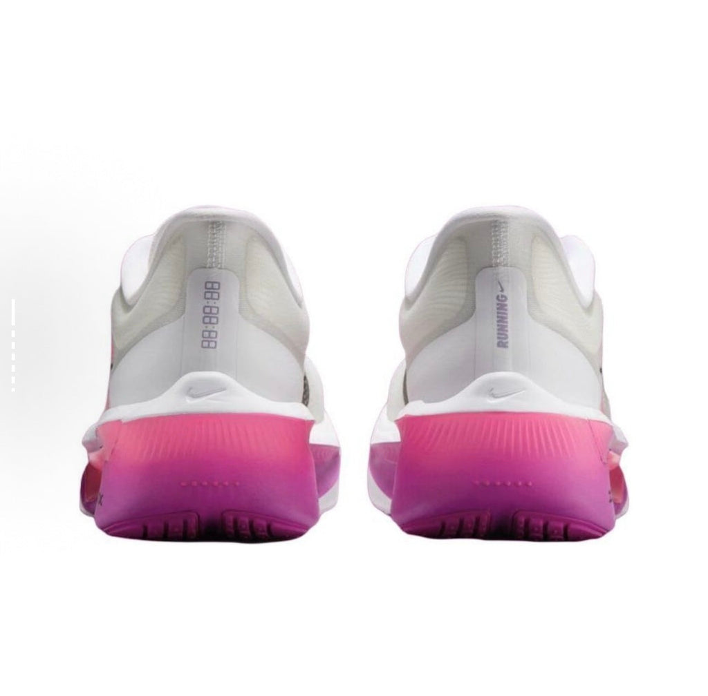 Nike Zoom Fly 5 Running Shoes in White Black Pink - product image from the listing.