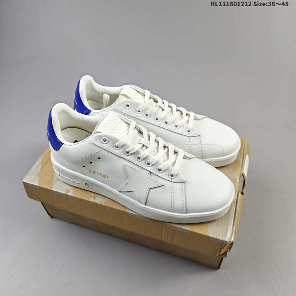 Golden Goose Purestar Low-Cut Sneakers with Star Detail - product image from the listing.