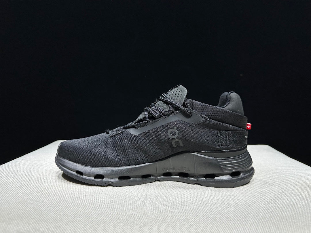 On Cloudnova 2 Sneakers in Black - product image from the listing.