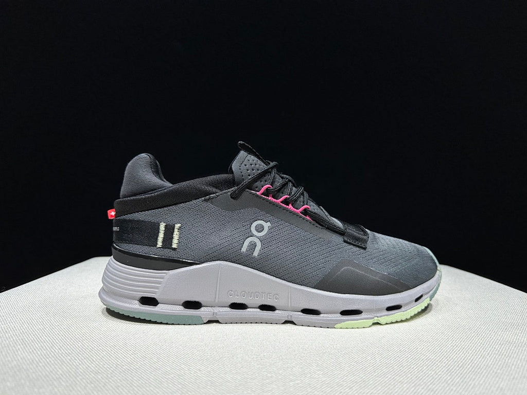 Gray and Black On Cloudnova 2 Sneakers - product image from the listing.