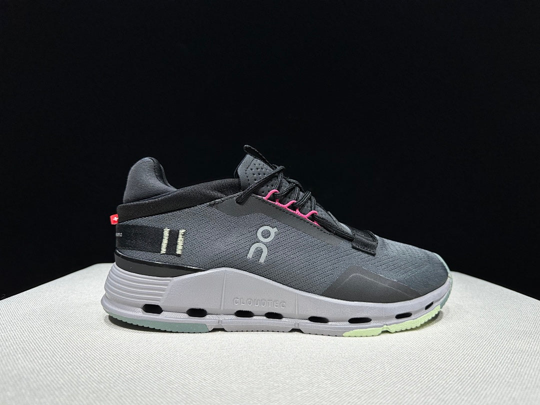 Gray and Black On Cloudnova 2 Sneakers - product image from the listing.