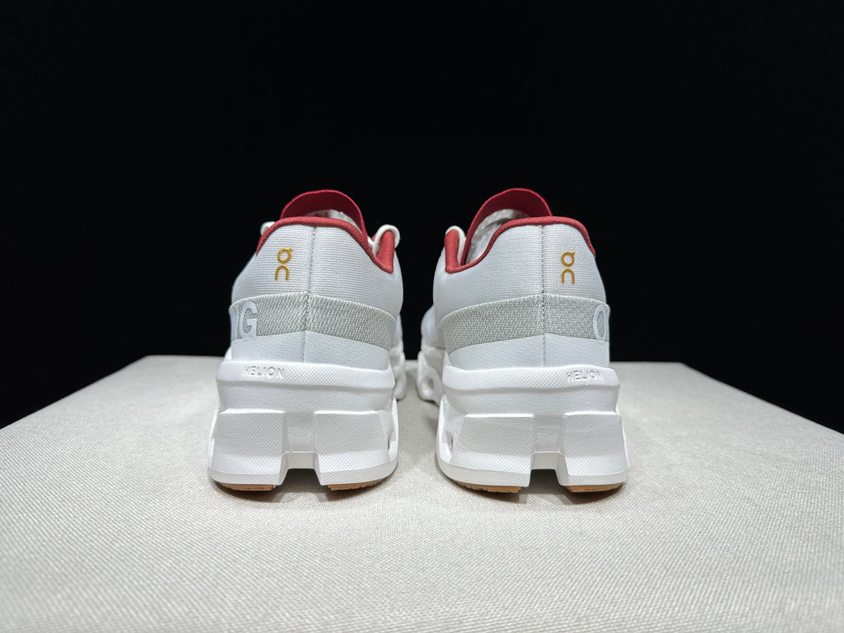 On Cloudmonster 2 Running Shoes in Pearl Ivory Gold - product image from the listing.