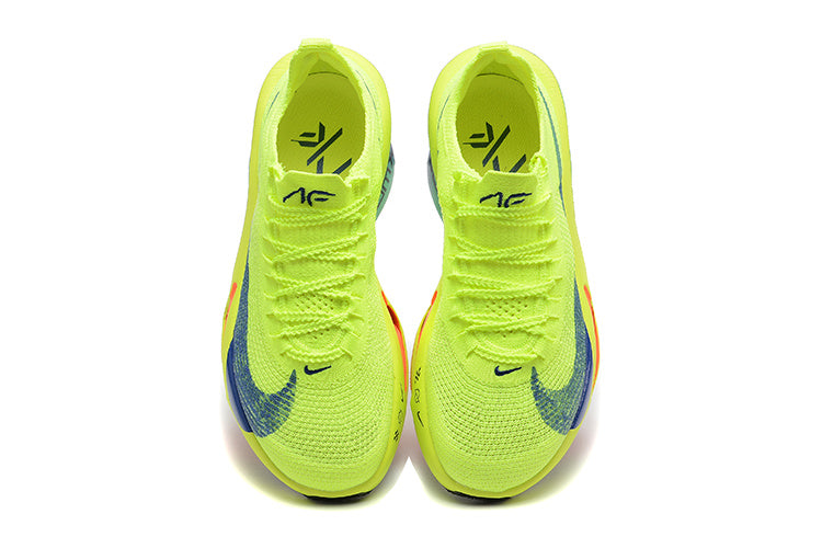Volt Green Nike Alphafly 3 Running Shoes - product image from the listing.