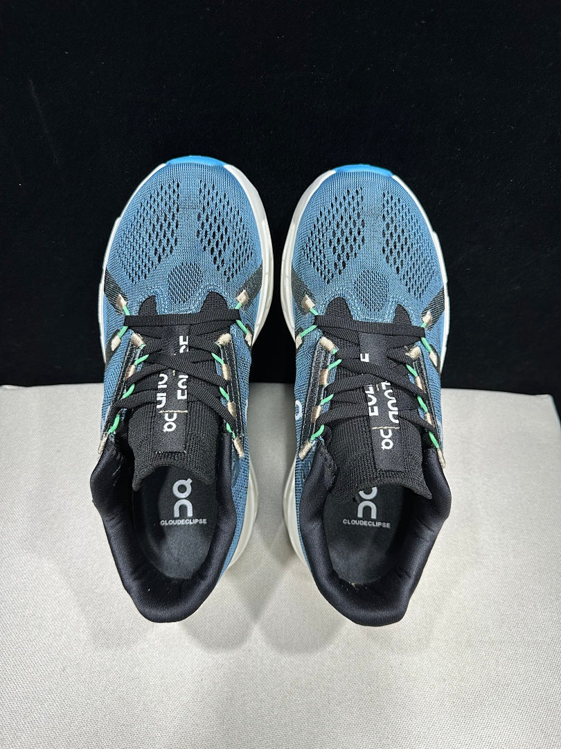 On Cloudeclipse Running Sneakers in Blue - product image from the listing.