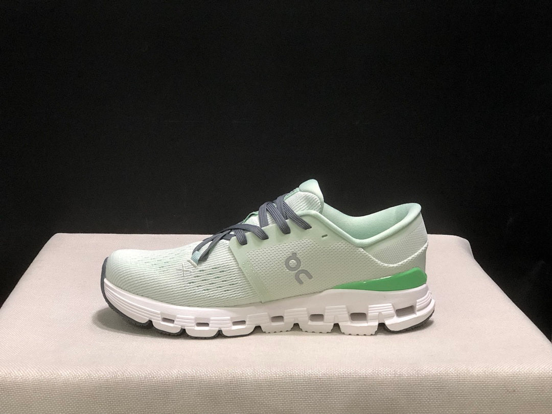 Mint Green On Cloud X 4 Sneakers - product image from the listing.
